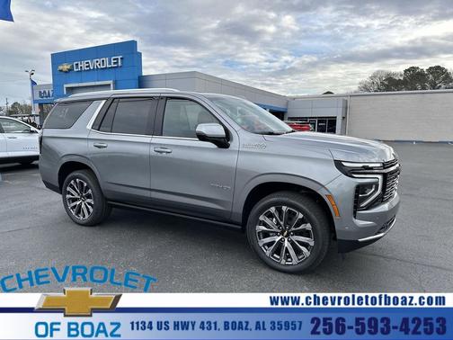 Gray 2026 Chevrolet Tahoe High Country