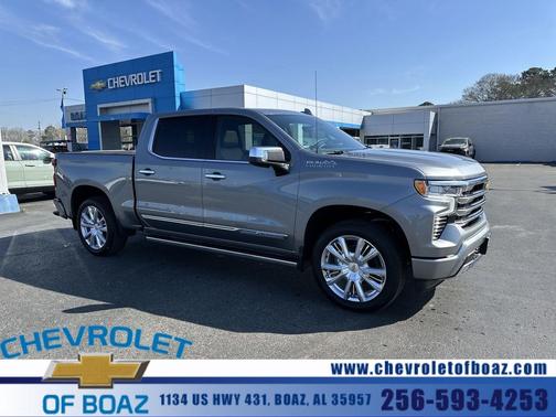 Gray 2026 Chevrolet Silverado 1500 High Country