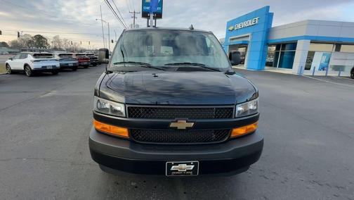 Black 2025 Chevrolet Express 3500 RWD 3500 Extended Wheelbase LS