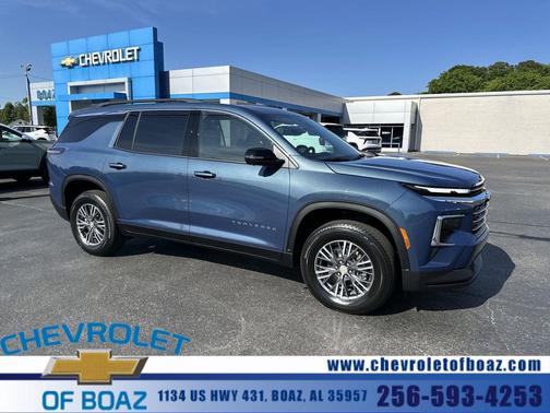 Blue 2026 Chevrolet Traverse LT