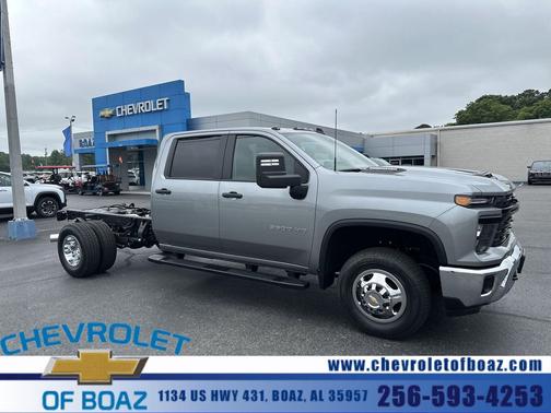 Sterling Gray Metallic 2026 Chevrolet Silverado 3500 WT