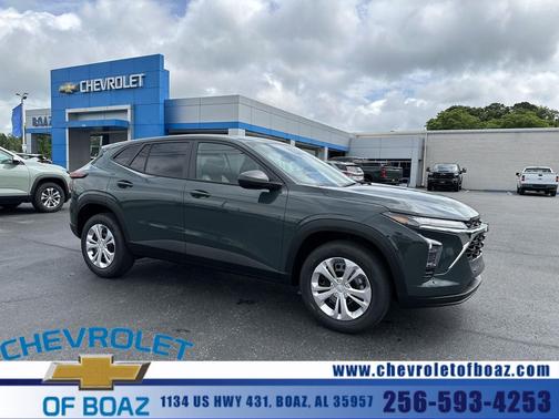 Gray 2026 Chevrolet Trax LS
