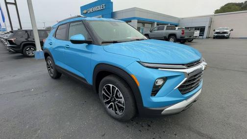 Blue 2026 Chevrolet Trailblazer LT