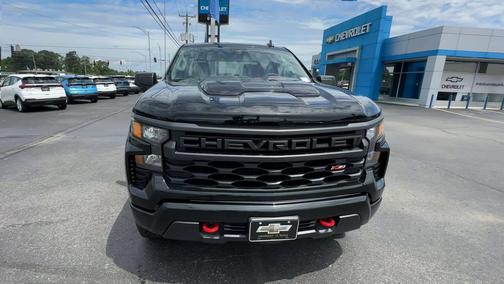 Black 2026 Chevrolet Silverado 1500 Custom Trail Boss