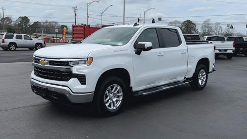 Summit White 2024 Chevrolet Silverado 1500 LT