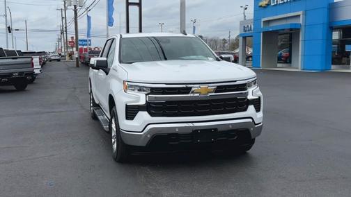 Summit White 2024 Chevrolet Silverado 1500 LT