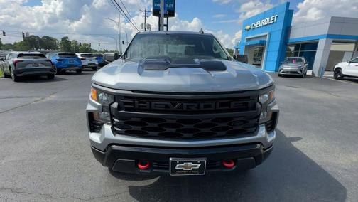 Sterling Gray Metallic 2023 Chevrolet Silverado 1500 Custom Trail Boss