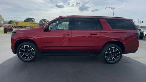 Red 2026 Chevrolet Suburban RST