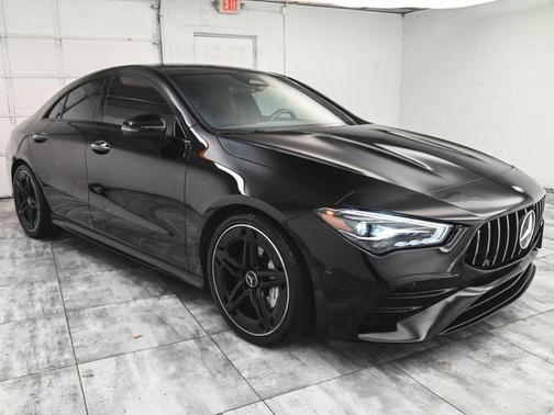 Midnight Black 2025 Mercedes-Benz AMG CLA 35 Base