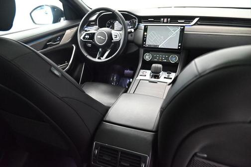 Santorini Black 2023 Jaguar F-PACE S