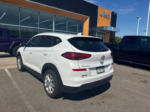 Cream White 2020 Hyundai TUCSON Value