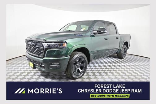Serrano Green Metallic 2026 RAM 1500 Big Horn/Lone Star