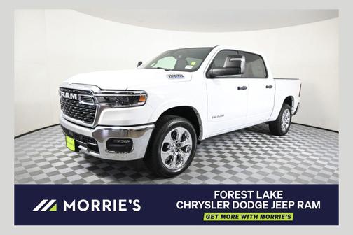 Bright White Clearcoat 2025 RAM 1500 Big Horn/Lone Star