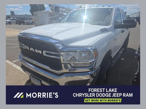 Bright White Clearcoat 2020 RAM 2500 Tradesman Crew Cab 4x4 6'4' Box