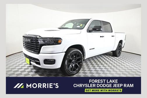 Bright White Clearcoat 2026 RAM 1500 Laramie