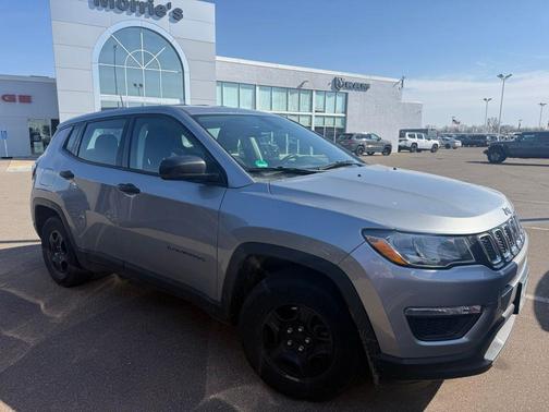 Billet Silver Metallic Clearcoat 2021 Jeep Compass Sport