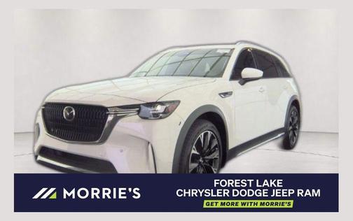 Rhodium White Premium 2024 Mazda CX-90 PHEV Premium
