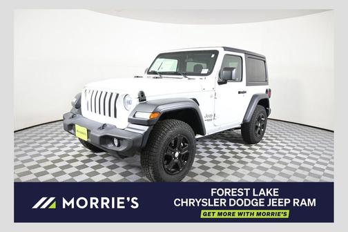 Bright White Clearcoat 2020 Jeep Wrangler Sport S