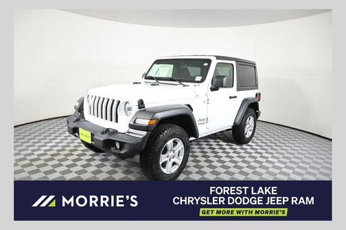 Bright White Clearcoat 2020 Jeep Wrangler Sport S