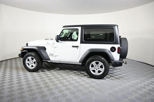 Bright White Clearcoat 2020 Jeep Wrangler Sport S