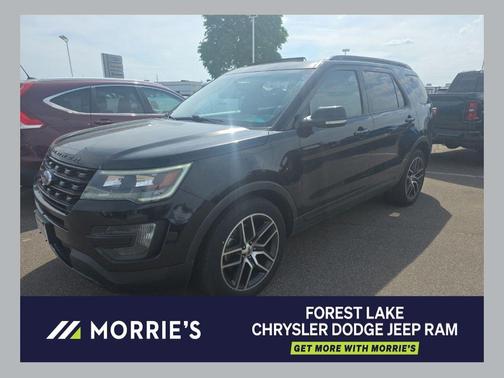 SHADOW BLACK 2016 Ford Explorer Sport