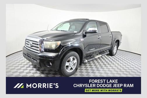 Black 2008 Toyota Tundra Limited CrewMax