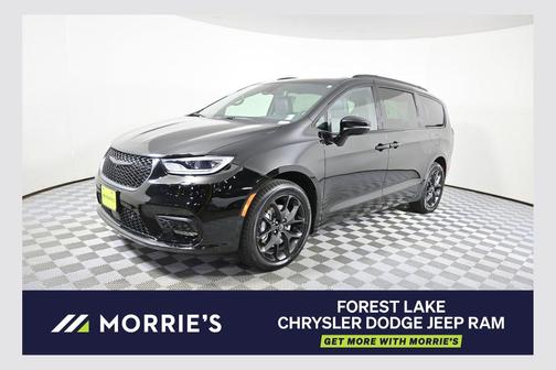 Diamond Black Crystal Pearlcoat 2025 Chrysler Pacifica Limited