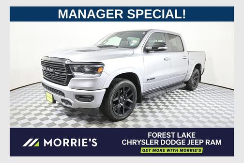 Billet Silver Metallic Clearcoat 2022 RAM 1500 Laramie