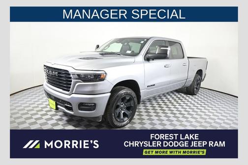 Billet Silver Metallic 2025 RAM 1500 Laramie