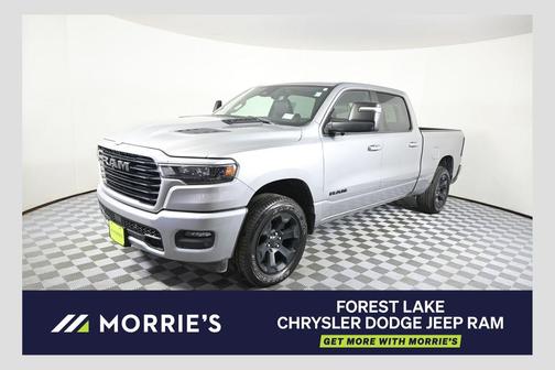 Billet Silver Metallic 2025 RAM 1500 Laramie