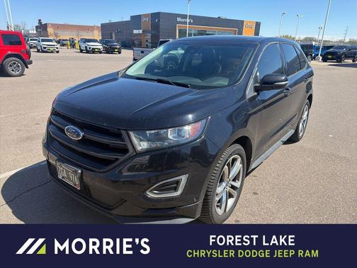 SHADOW BLACK 2016 Ford Edge Sport