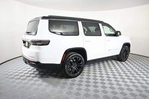 Bright White Clearcoat 2026 Jeep Grand Wagoneer Summit Obsidian 4x4