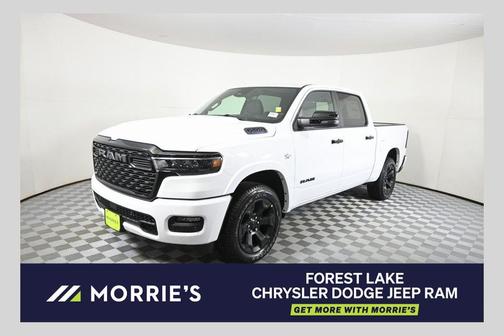 Bright White Clearcoat 2026 RAM 1500 Big Horn/Lone Star