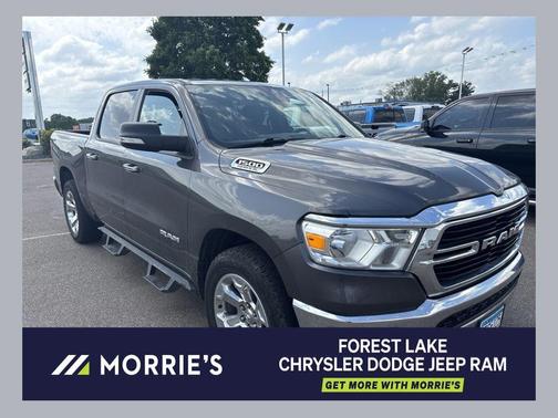 Granite Crystal Metallic Clearcoat 2019 RAM 1500 Big Horn