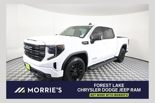 Summit White 2024 GMC Sierra 1500 Elevation