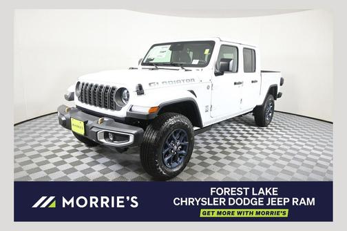Bright White Clearcoat 2026 Jeep Gladiator 85th Anniversary Edition