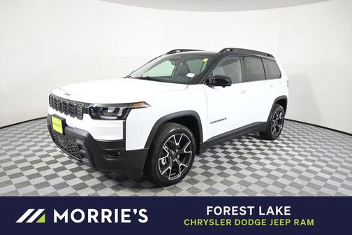 Bright White Clearcoat 2026 Jeep Cherokee Overland