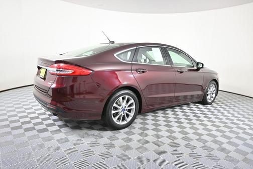 Burgundy 2017 Ford Fusion SE