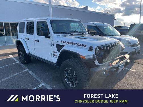 Bright White Clearcoat 2020 Jeep Wrangler Unlimited Rubicon