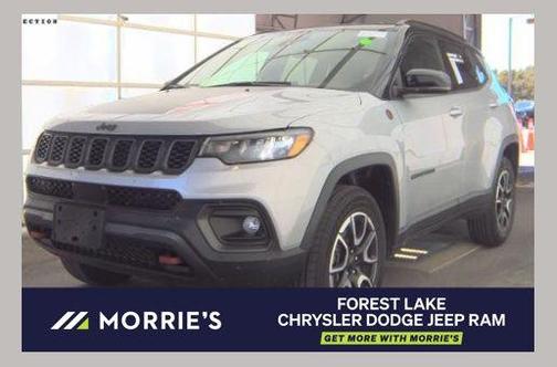Silver Zynith Metallic Clearcoat 2024 Jeep Compass Trailhawk
