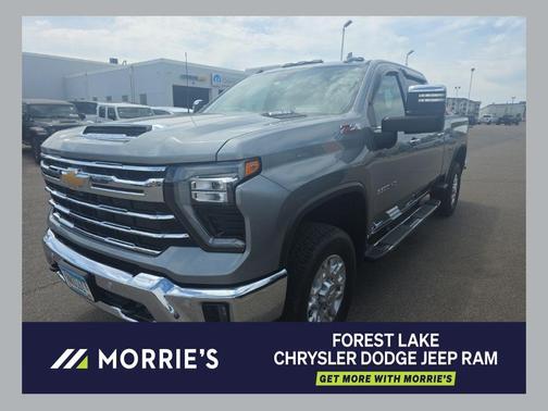 Sterling Gray Metallic 2024 Chevrolet Silverado 3500 LTZ