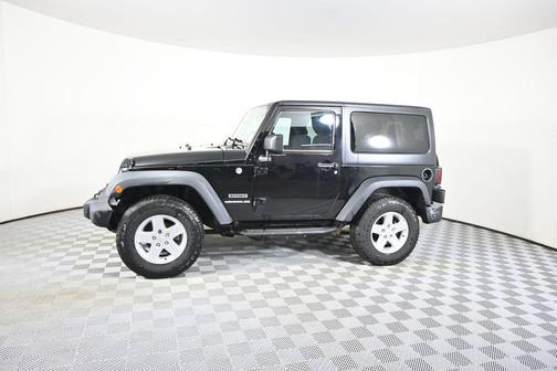 Black Clearcoat 2012 Jeep Wrangler Sport