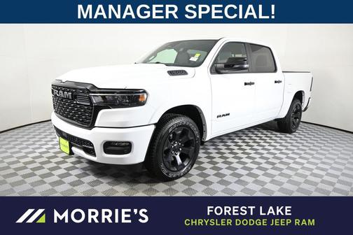 Bright White Clearcoat 2026 RAM 1500 Big Horn/Lone Star