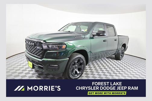 Serrano Green Metallic 2026 RAM 1500 Big Horn/Lone Star