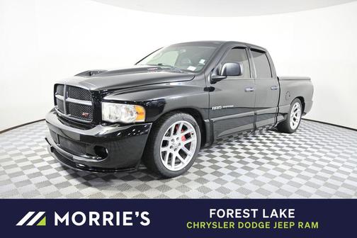 Black Clearcoat 2005 Dodge Ram 1500 SRT-10 Quad Cab