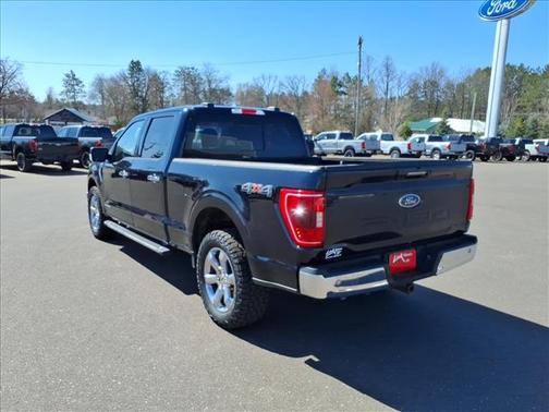 Blue 2021 Ford F-150 XLT