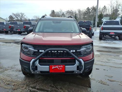 Red 2025 Ford Bronco Sport Badlands