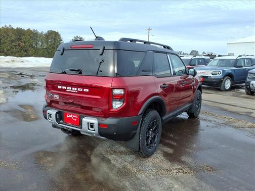 Red 2025 Ford Bronco Sport Badlands