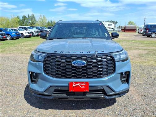 Blue 2026 Ford Explorer ST-Line