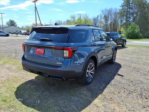 Blue 2026 Ford Explorer ST-Line